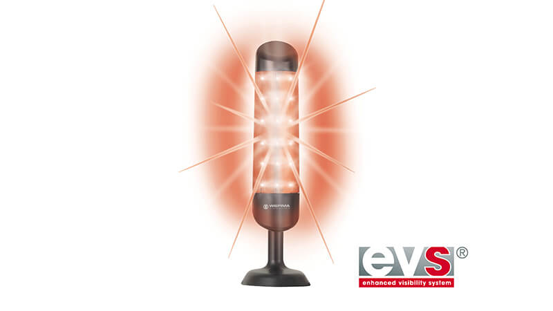 CleanSIGN colonne lumineuse avec buzzer - EVS signal
